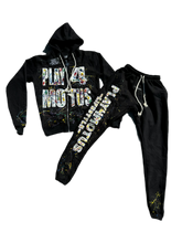 Load image into Gallery viewer, Play4Motus “P4INT SPL4TTER V2” Sweatsuit Set

