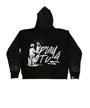 Load image into Gallery viewer, Play4Motus Rhinestone V2 Hoodie (Black)
