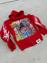 Load image into Gallery viewer, “In Motus We Trust” Valentine’s Day Graphic Hoodie
